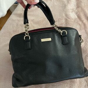 Kate Spade Black Leather Handbag